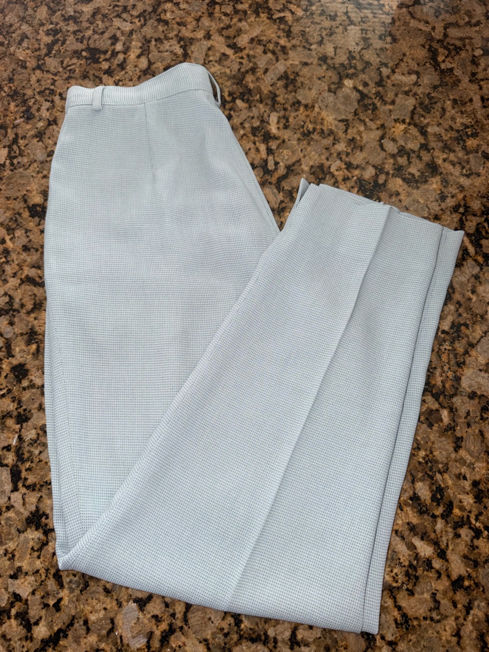 Vintage Garfield & Marks Blue Tailored Trousers